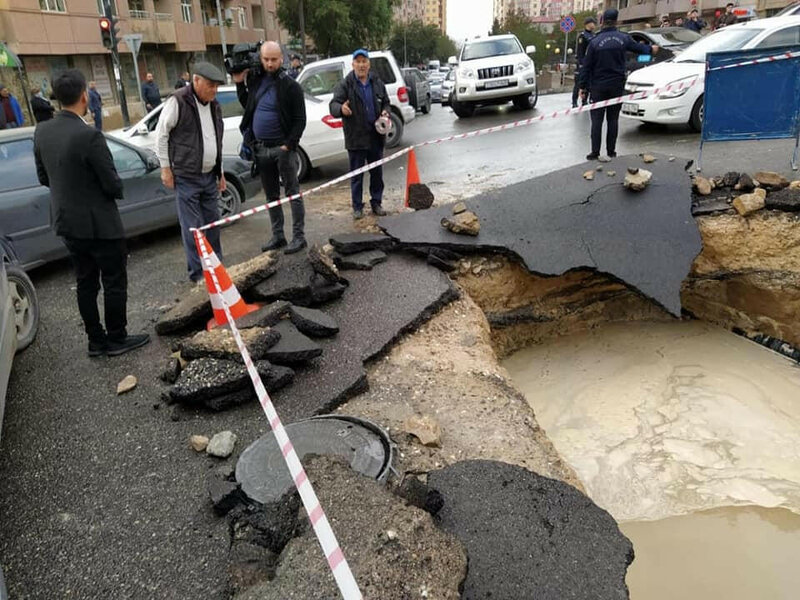 Azərsu': 'Yasamaldakı qəzaya görə Bakının heç bir yerində su kəsilməyib