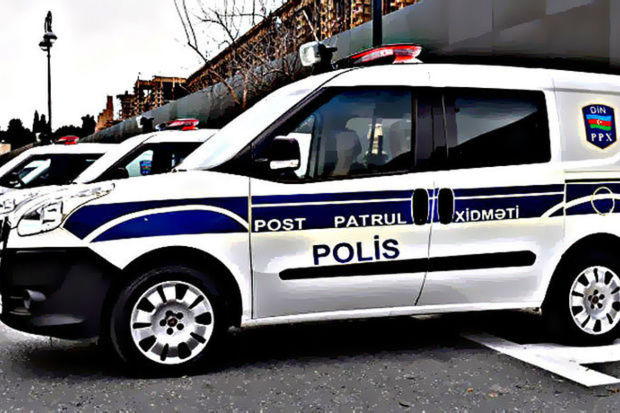 Post Patrul Xidməti avtomobili qəzaya düşdü