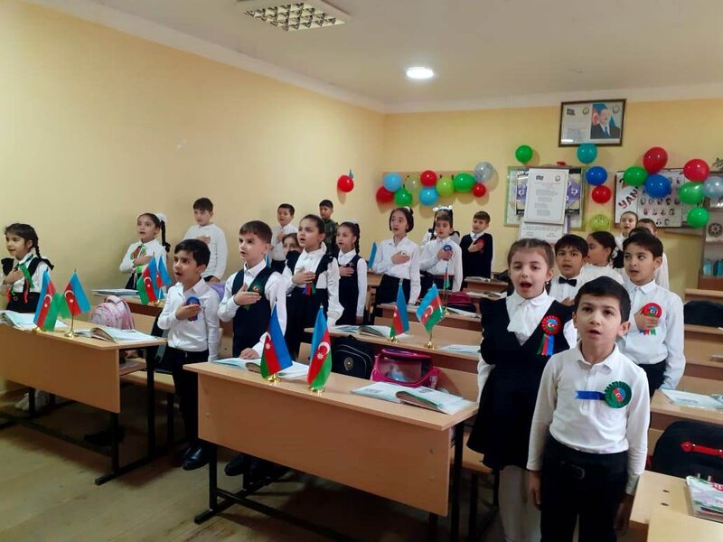 8 noyabr-Zəfər Günü ilə bağlı Naftalanda silsilə tədbirlər davam etdirilir - FOTOLAR