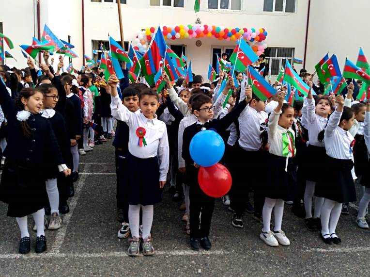 8 noyabr-Zəfər Günü ilə bağlı Naftalanda silsilə tədbirlər davam etdirilir - FOTOLAR