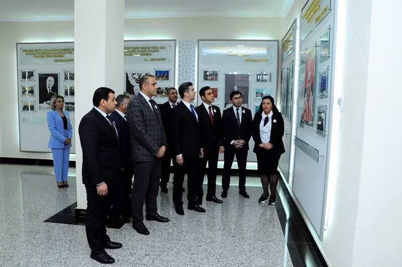 Naftalanda Yeni Azərbaycan Partiyasının təsis edilməsinin 30 illiyi qeyd edilib - FOTOLAR