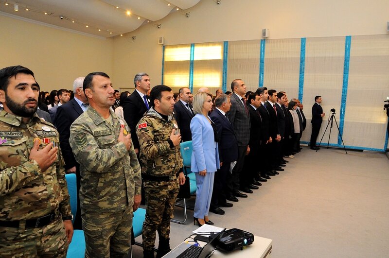 Naftalanda Yeni Azərbaycan Partiyasının təsis edilməsinin 30 illiyi qeyd edilib - FOTOLAR