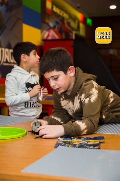 Bakıda ilk dəfə 'Lego Mego' uşaq əyləncə mərkəzi açıldı - FOTOLAR