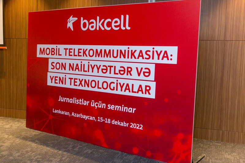 Bakcell jurnalistlər üçün seminar keçirdi - FOTOLAR