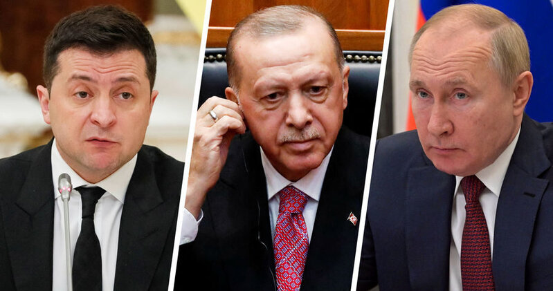 Ərdoğan Putin və Zelenski ilə danışıqlar aparacaq