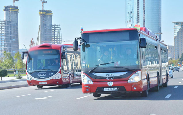 Bu avtobusların hərəkət sxemi dəyişdirilir