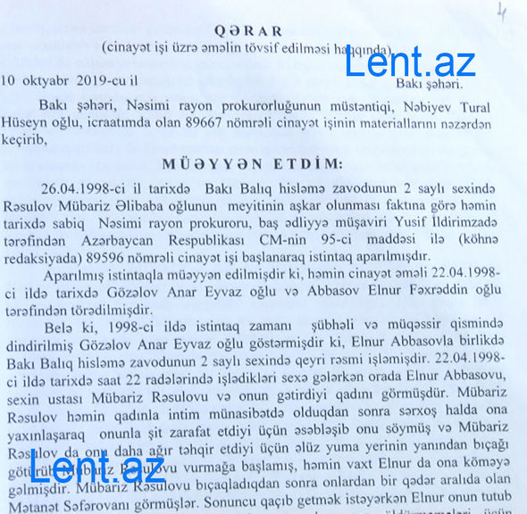 Bakıda ustanın başını kəsib soyuducuya qoydular: Qandonduran qətlin TƏFƏRRÜATLARI - FOTO