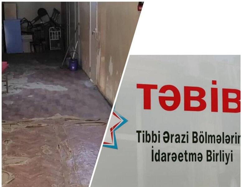 TƏBİB-dən insanın sağlam girib xəstə çıxdığı poliklinikanın aqibəti ilə bağlı AÇIQLAMA - FOTOLAR