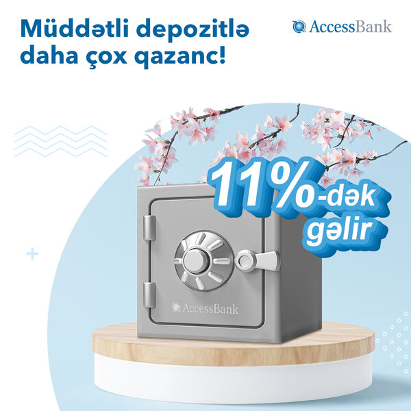 AccessBank-la 11%-dək qazanmaq imkanı