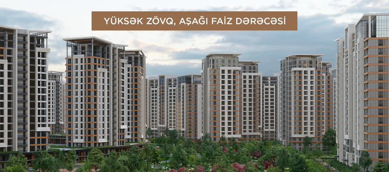 Xəyal etdiyiniz mənzildə yaşayacaqsınız! – City Garden Narimanov