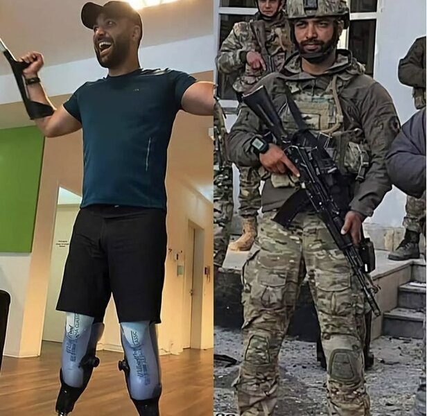 Vətən müharibəsi qazisi Çavuşoğlu ilə görüşüb - FOTO