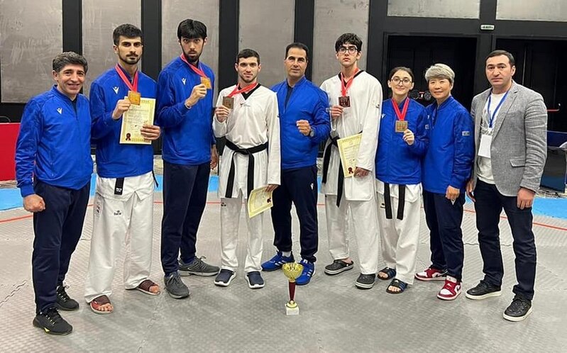 Taekvondoçularımız 6 medal qazandılar