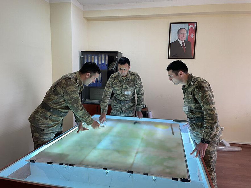 Azərbaycan Ordusunda komanda-qərargah təlimləri keçirilib - FOTO