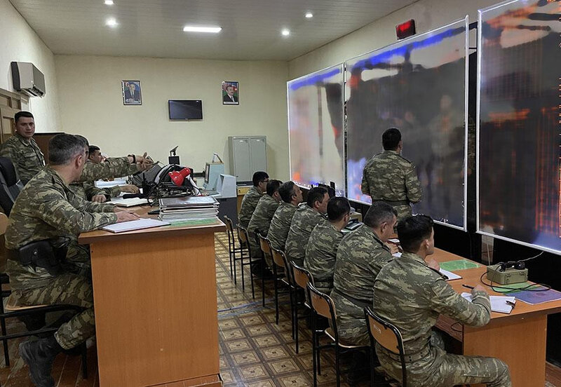 Azərbaycan Ordusunda komanda-qərargah təlimləri keçirilib - FOTO
