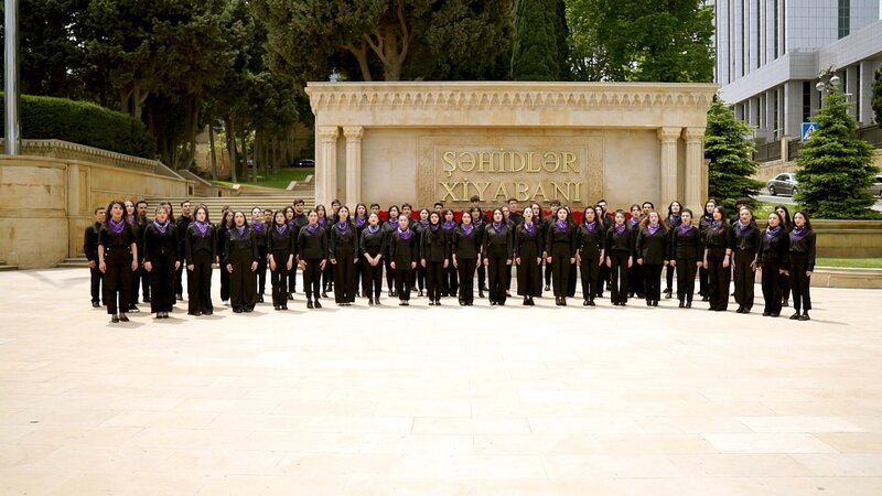 Texniki Universitetdə Müstəqillik Gününə həsr olunan fləşmob keçirilib - FOTOLAR