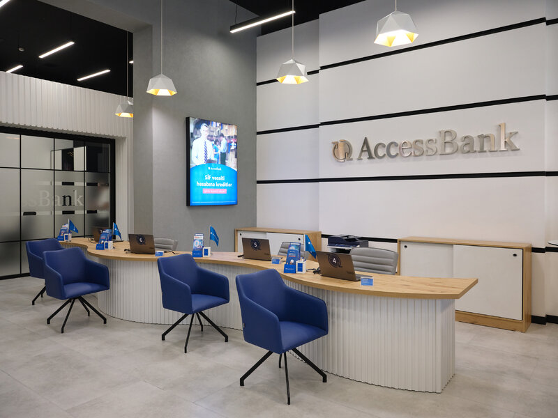 AccessBank yeni konseptli növbəti filialını təqdim etdi - FOTOLAR