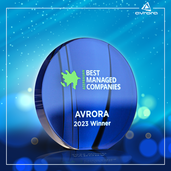 Avrora' MMC 'Best Managed Companies' müsabiqəsinin qalibi seçildi - FOTO