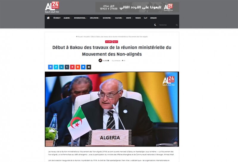 Bakıda keçirilən nazirlərin görüşü dünya mediasının diqqətində - FOTOLAR