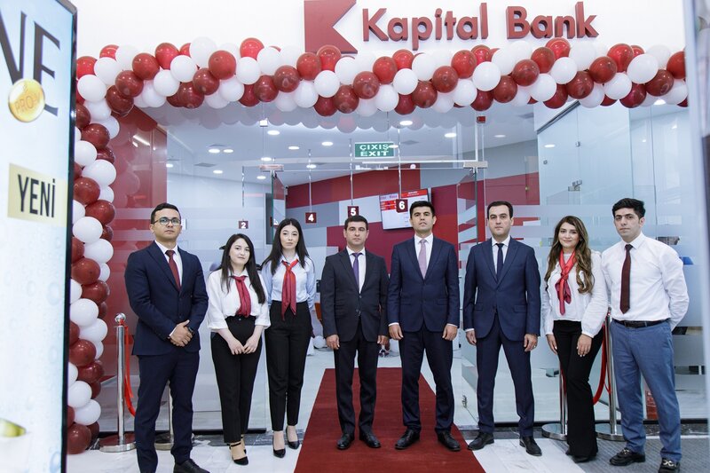 Kapital Bank 28 Mall filialını istifadəyə verdi - FOTOLAR