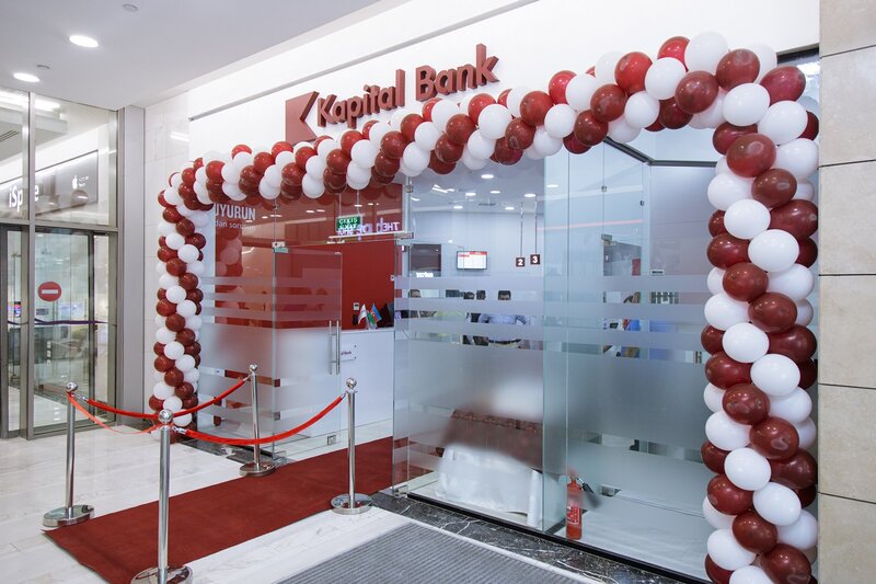 Kapital Bank 28 Mall filialını istifadəyə verdi - FOTOLAR