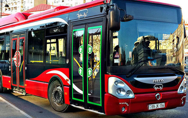 Bakıda 3 marşrut xətti üzrə avtobusların hərəkəti müvəqqəti dəyişdirildi