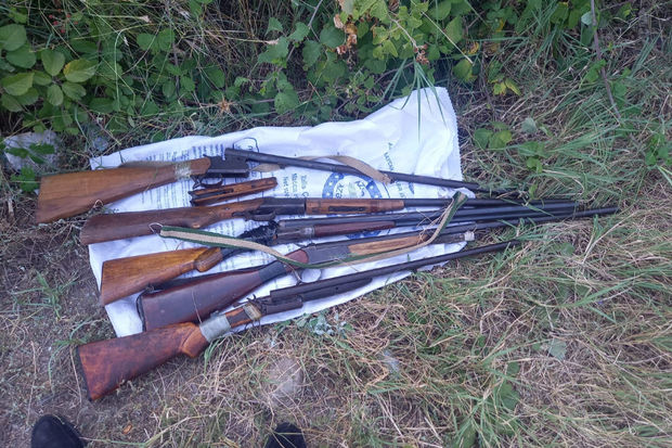 Ağstafada silah-sursat tapılıb