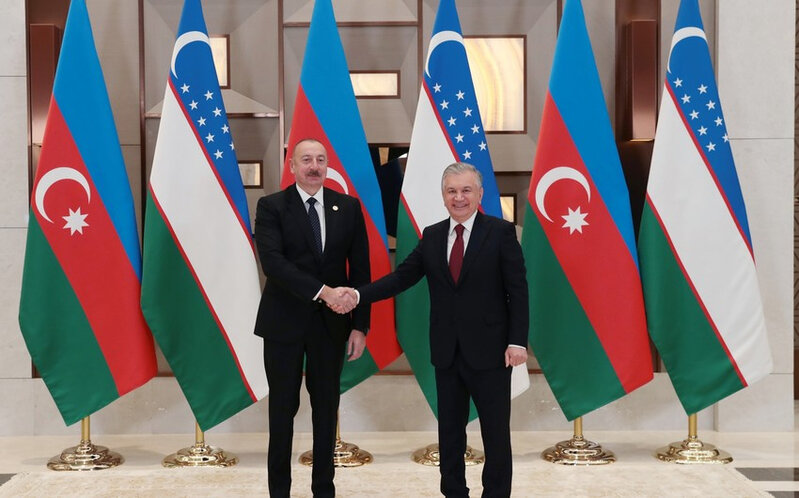 İlham Əliyevin Daşkənddə Özbəkistan Prezidenti ilə görüşü olub - FOTO