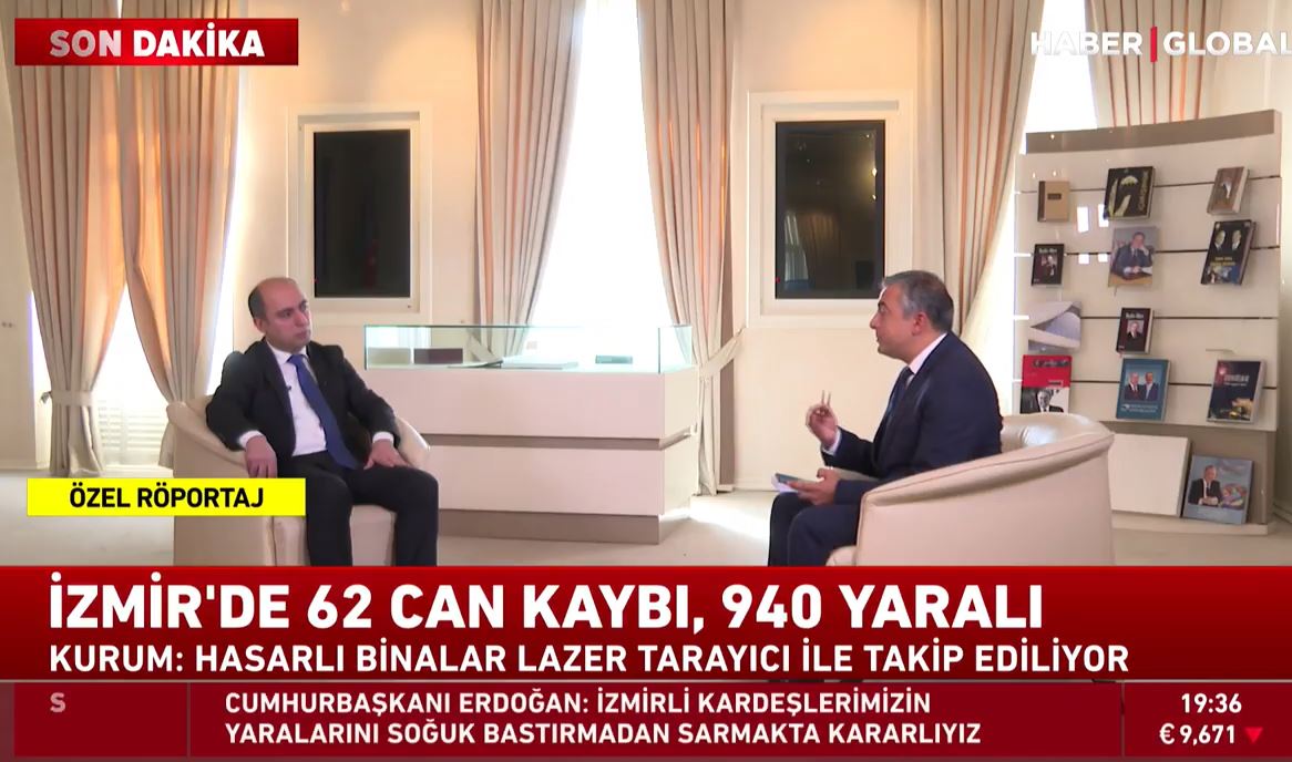 Təhsil naziri Emin Əmrullayev "Haber Global"a müsahibə verib - VİDEO