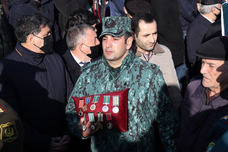 14 igidimiz son mənzilə belə yola salındı - FOTOREPORTAJ