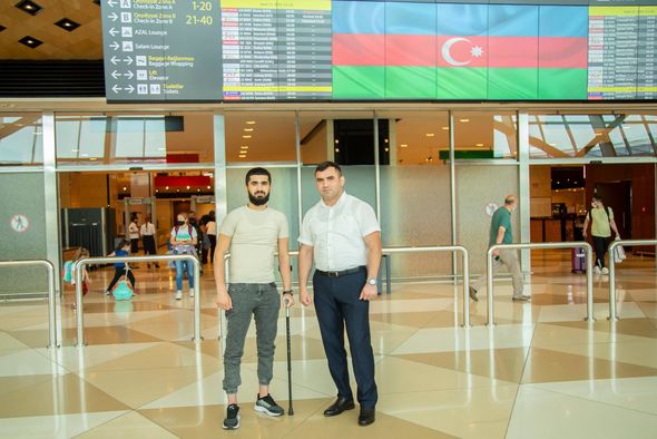 Daha dörd qazimiz sağalaraq Vətənə geri döndü - FOTO