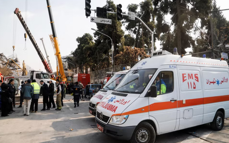 Cənubi Azərbaycanda dəhşətli partlayış: 65 nəfər yaralandı