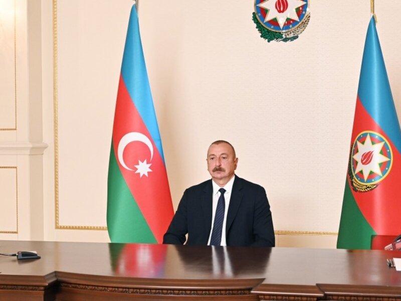 İlham Əliyev MDB Dövlət Başçıları Şurasının iclasında iştirak edir