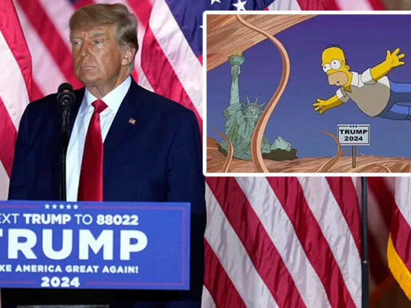 Симпсоны предсказания трамп