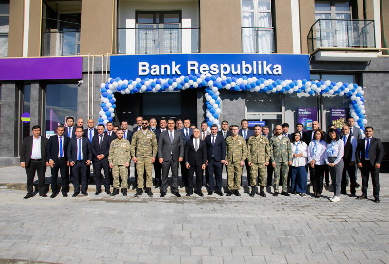 Bank Respublika Qarabağda ilk filialını açdı