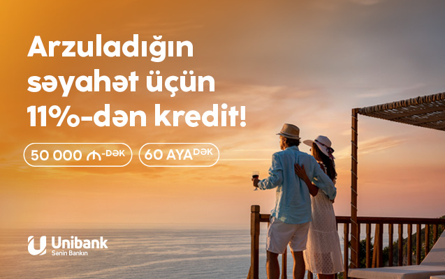 Yay planlarınızı Unibankla reallaşdırın