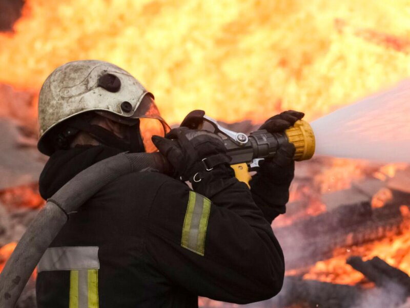 Tovuzda 84 yaşlı kişi yanaraq öldü