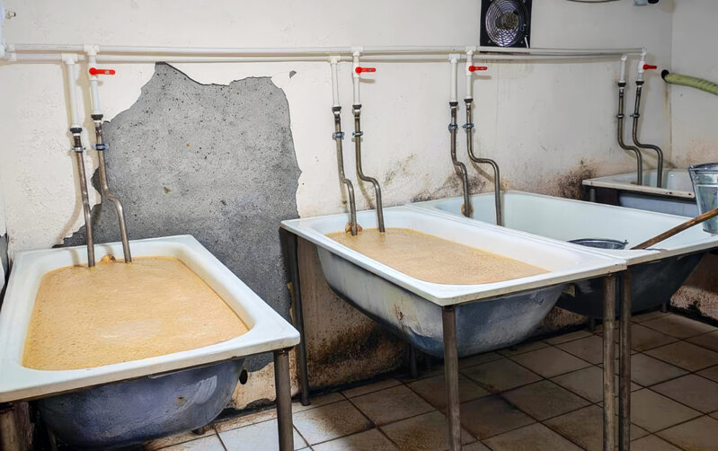 198 min litr pivəni qeydiyyatsız istehsal etdilər - FOTOLAR