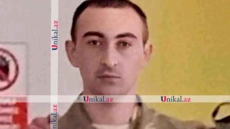 Ötən gün yol qəzasında ölən hərbçinin FOTOSU