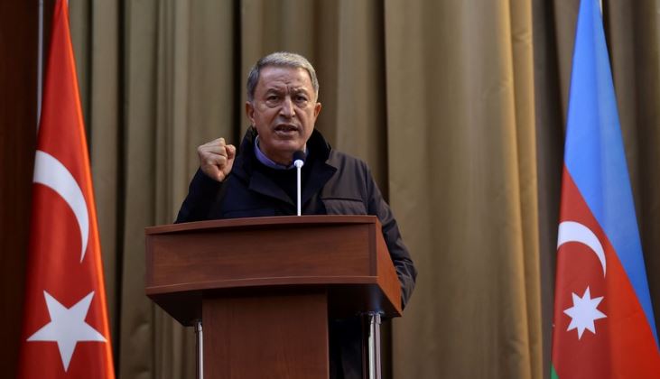 Hulusi Akar: 'Türkiyə bundan sonra da Azərbaycanın yanında olmağa davam edəcək