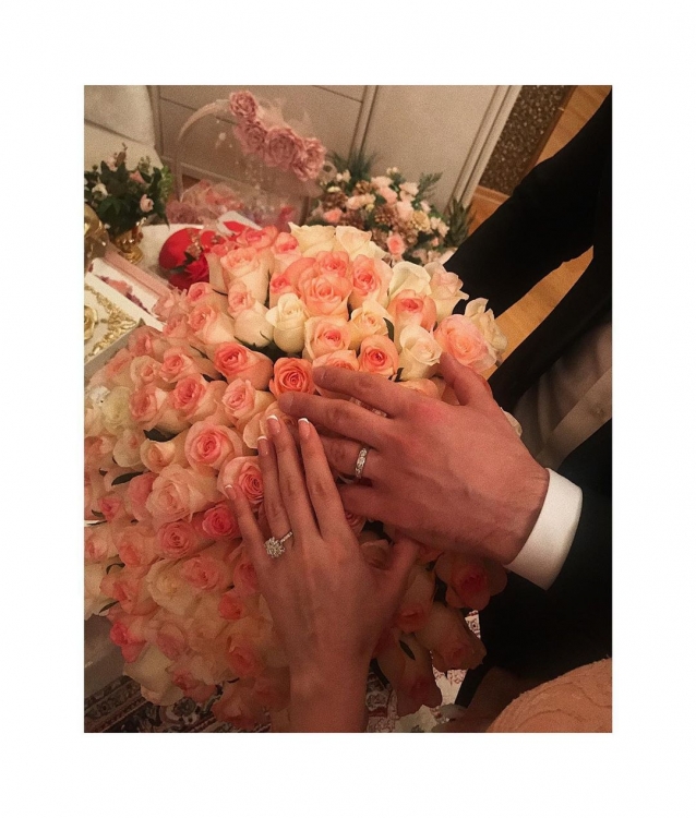 Aybəniz Haşımovanın qızı nişanlandı - FOTO