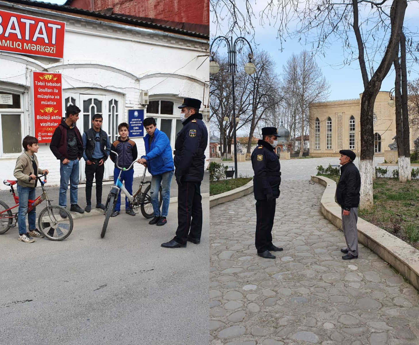 Qubada xüsusi karantin rejiminin tələblərinə əməl olunur - FOTO