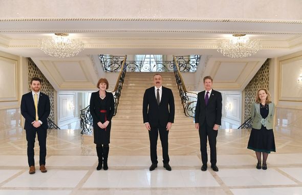 İlham Əliyev britaniyalı naziri qəbul etdi - YENİLƏNİB + FOTO/VİDEO
