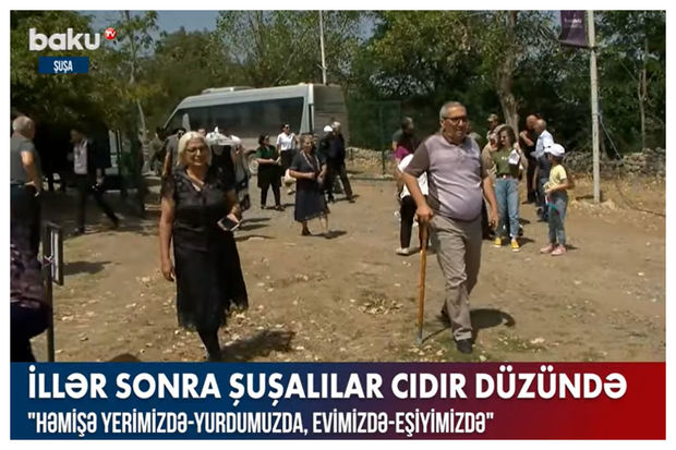 İllər sonra şuşalılar Cıdır düzündə - VİDEO