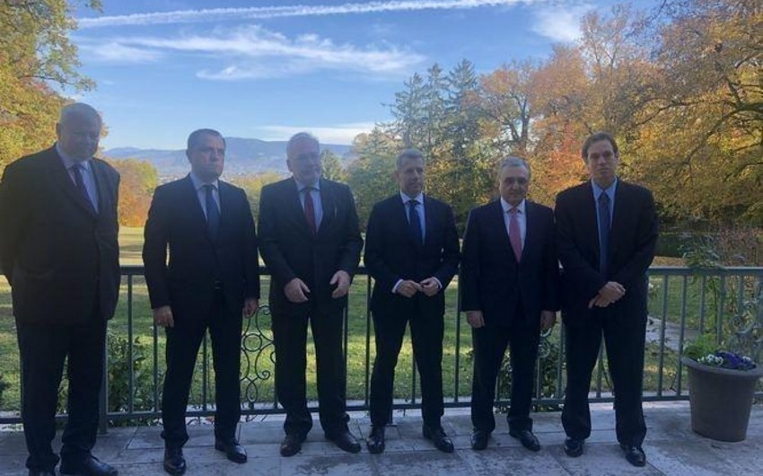 Cenevrədə Azərbaycan və Ermənistan XİN başçılarının görüşü başa çatıb - VİDEO