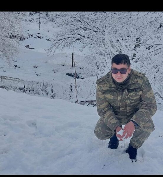 Kəlbəcərdə həlak olan hərbçimizin - FOTOSU