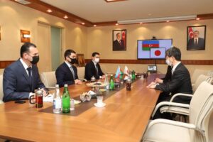 Yaponiya səfiri Neftçala rayonuna səfər edib - FOTO