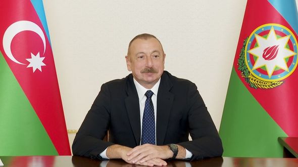 İlham Əliyev Dünya İqtisadi Forumunun prezidenti ilə görüşdü - FOTO