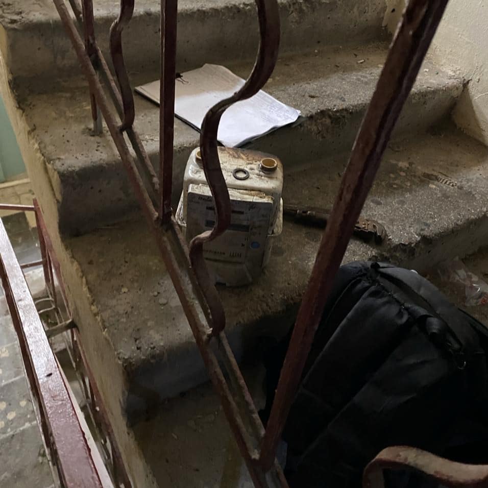 Bakıda yanğın qaz sayğacını sıradan çıxardı, qaz təchizatı dayandı - FOTO 