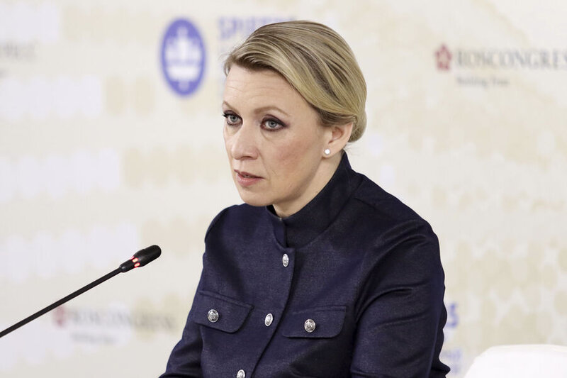 Zaxarova Putin-Tramp görüşünün pozulmasından danışdı