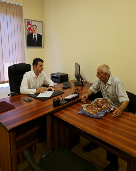 Naqif Həmzəyev vətəndaş qəbulu keçirdi - FOTO